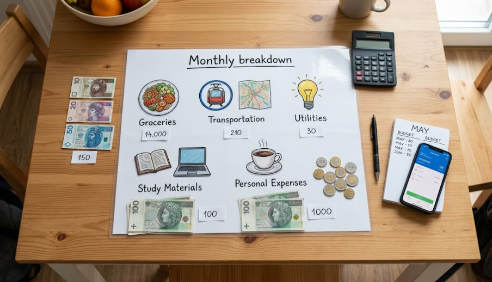 Cost of Living in Poland for Students (2026 Breakdown)